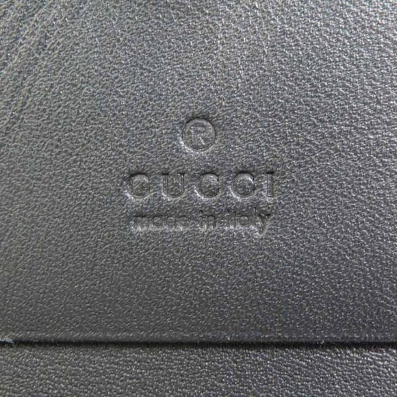 Auth GUCCI GG Supreme Bee Bifold Wallet Brown/Gold PVC - h29988g - Picture 7 of 16
